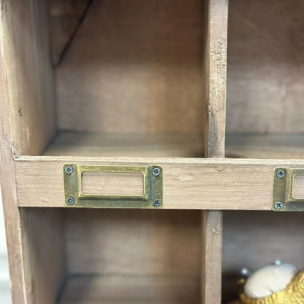 Rustic Cubby Box