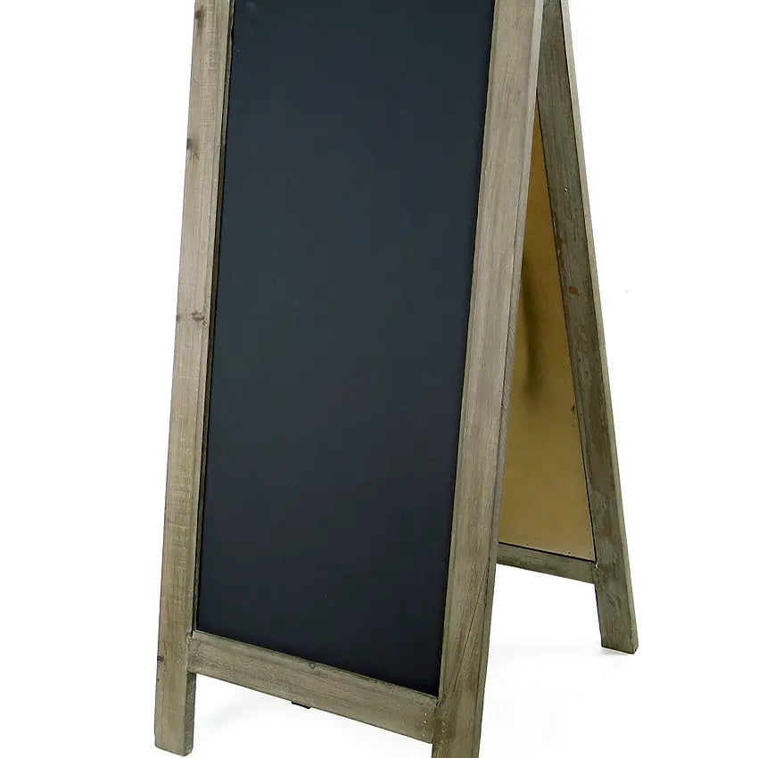 Rustic Recycled Pine Extra Large Standing Chalkboard