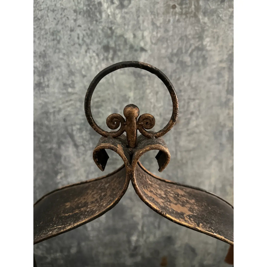 Cast Iron Triple Candleholder