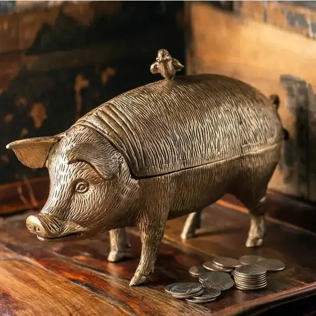 Pig with Bird Storage Box
