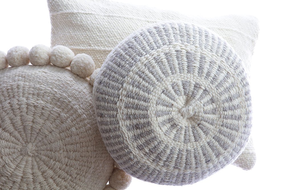 Boho Pom Pom Pillow