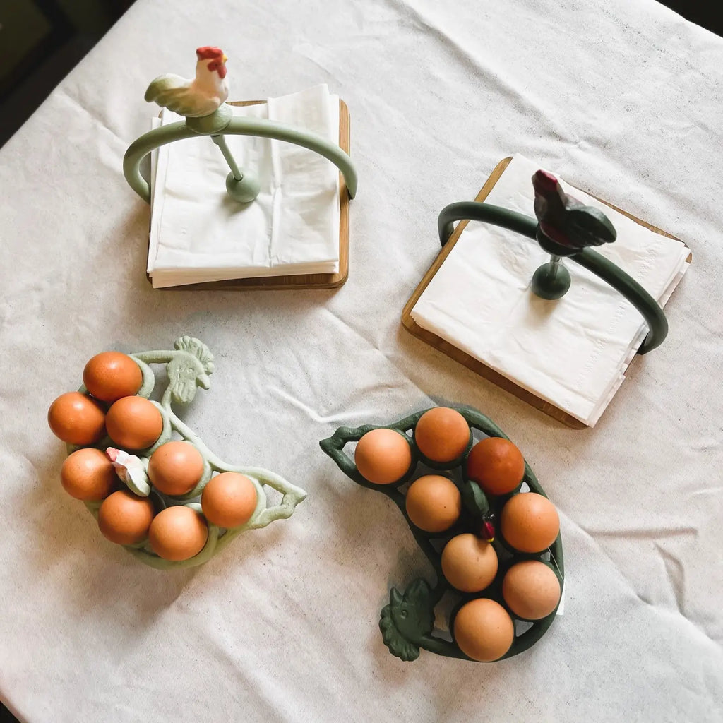IRON EGG HOLDER