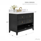 Momo 42" Bath Vanity Set