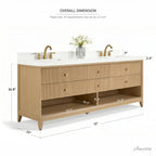 Momo 72" Bath Vanity Set