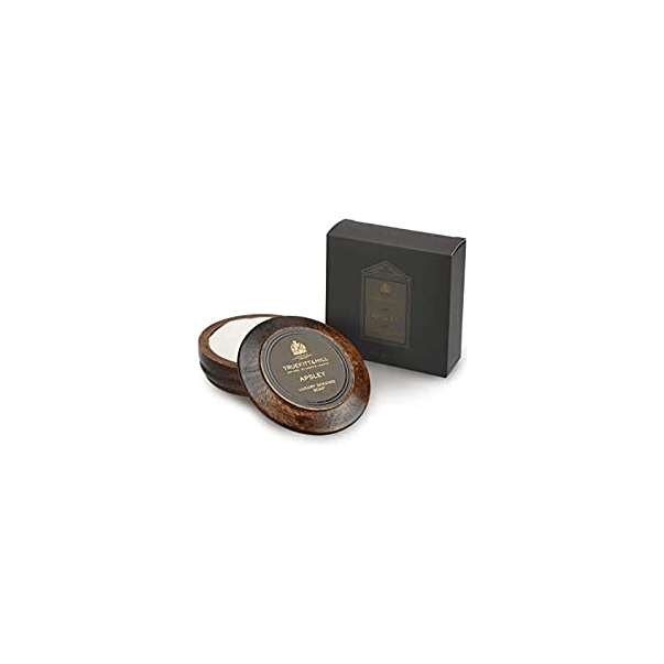 Truefitt & Hill Apsley Luxury Shaving Soap In Wooden Bowl 3.5oz