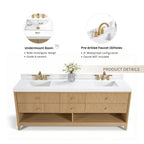 Momo 84" Bath Vanity Set