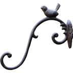 Cast Iron Hook with Bird