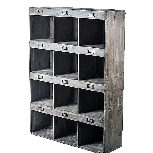 X-Large Rustic Recyced Pine Display Shelf