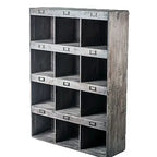 X-Large Rustic Recyced Pine Display Shelf