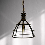 Black Iron Single Pendant