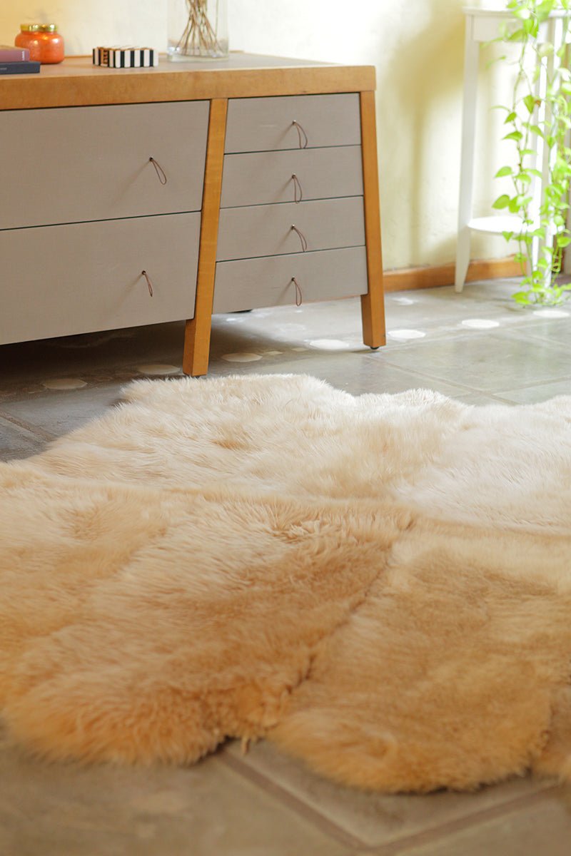 8-Pelt Irregular Area Rug