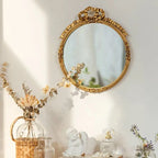 PEWTER MIRROR