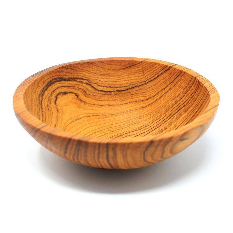 Rustic Olive Wood Bowl 6"