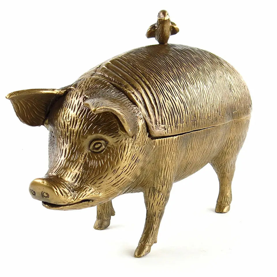 Pig with Bird Storage Box