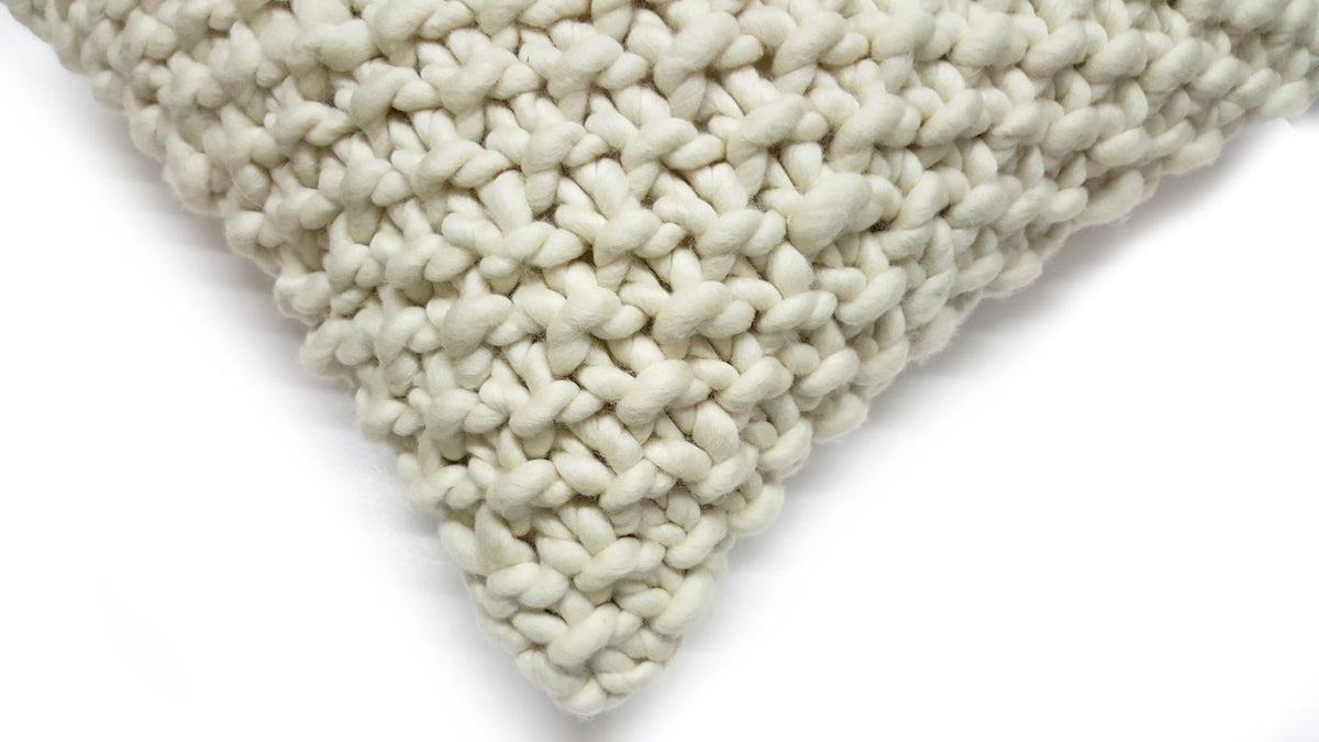 Arroz Chunky Wool Pillow