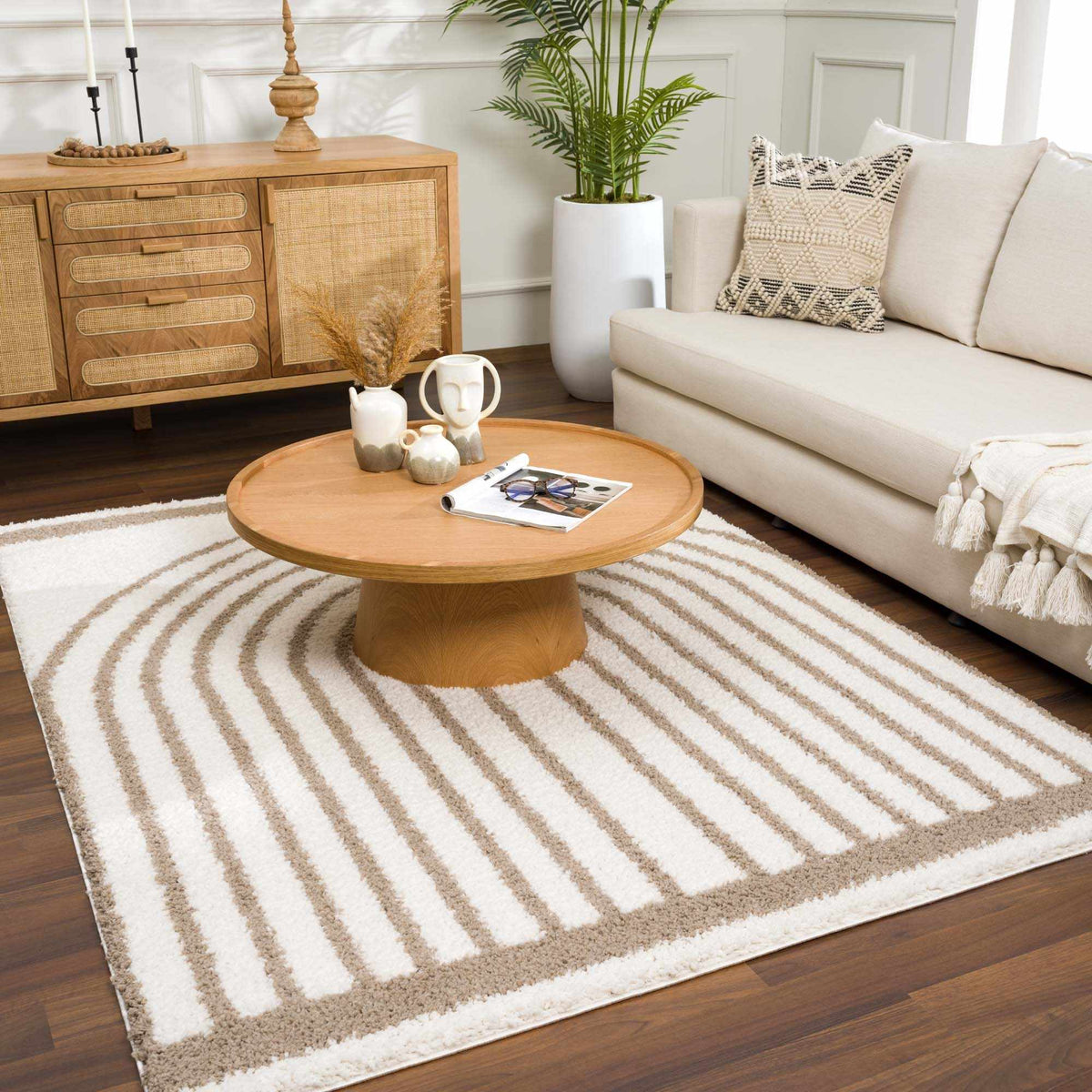 Jola Beige Area Rug