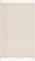 Ramsbury Beige Area Rug