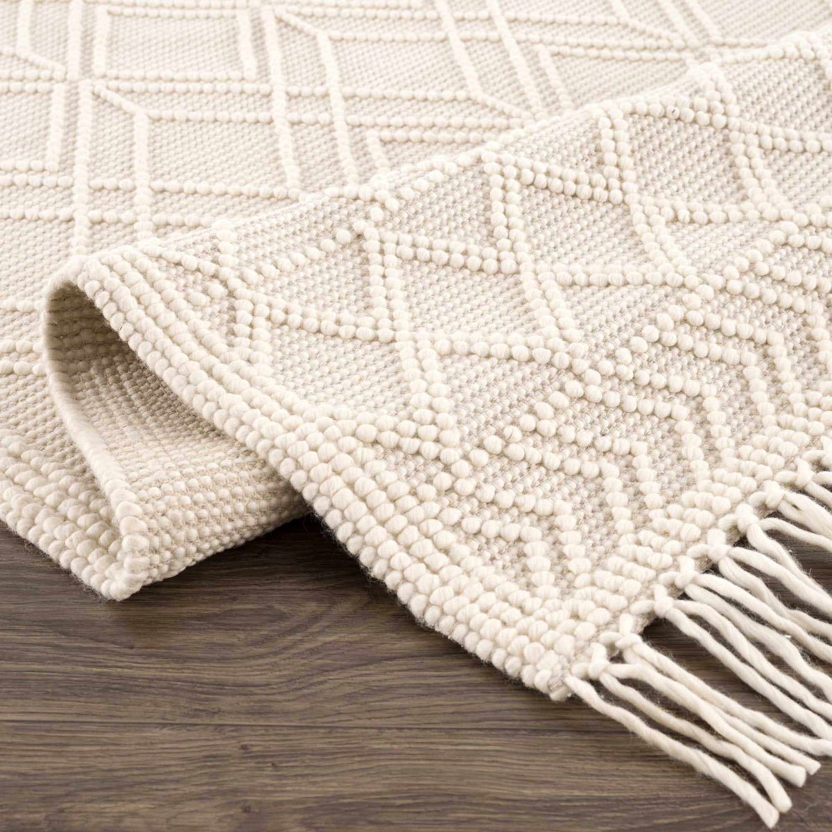 Ramsbury Beige Area Rug