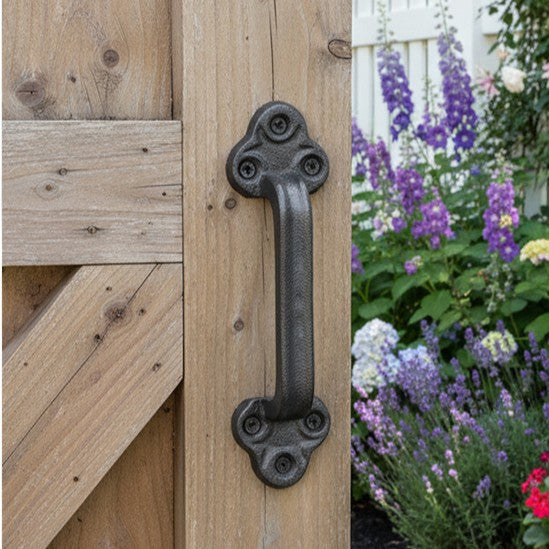 Rustic Cast Iron Door Pull Handle