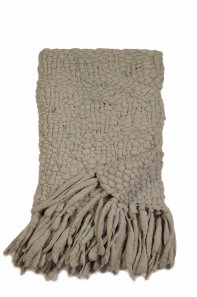 Clouds Chunky Knit Throw Blanket