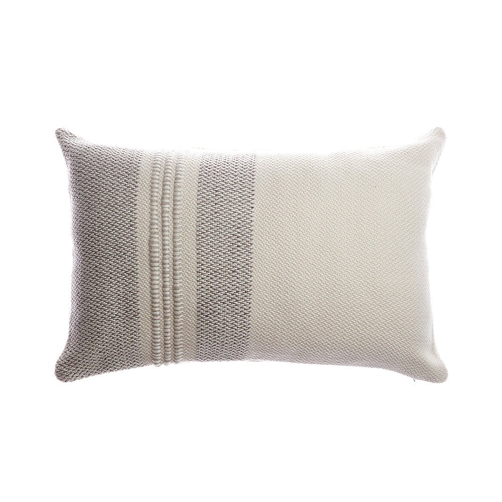 Desert Grey Throw Pillow