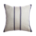 Silk Striped Rustic Pillow