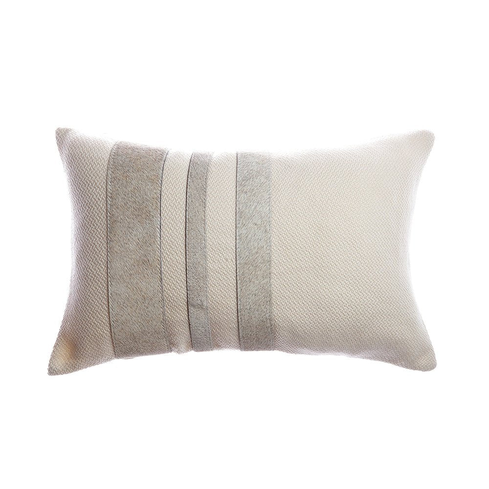 Cowhide Stripes Accent Pillow