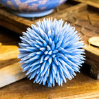 7"  Spiked Blue Decorative Foam Ball - Coastal Bowl Filler