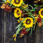 Sunflower Harvest Wreath