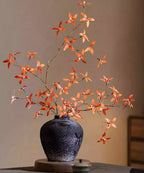 Autumn Pomegranate Leaf Stem