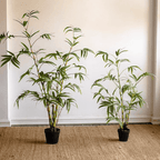 Artificial Bamboo Leaves in Pot