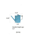 Blue Metal Rustic Watering Can