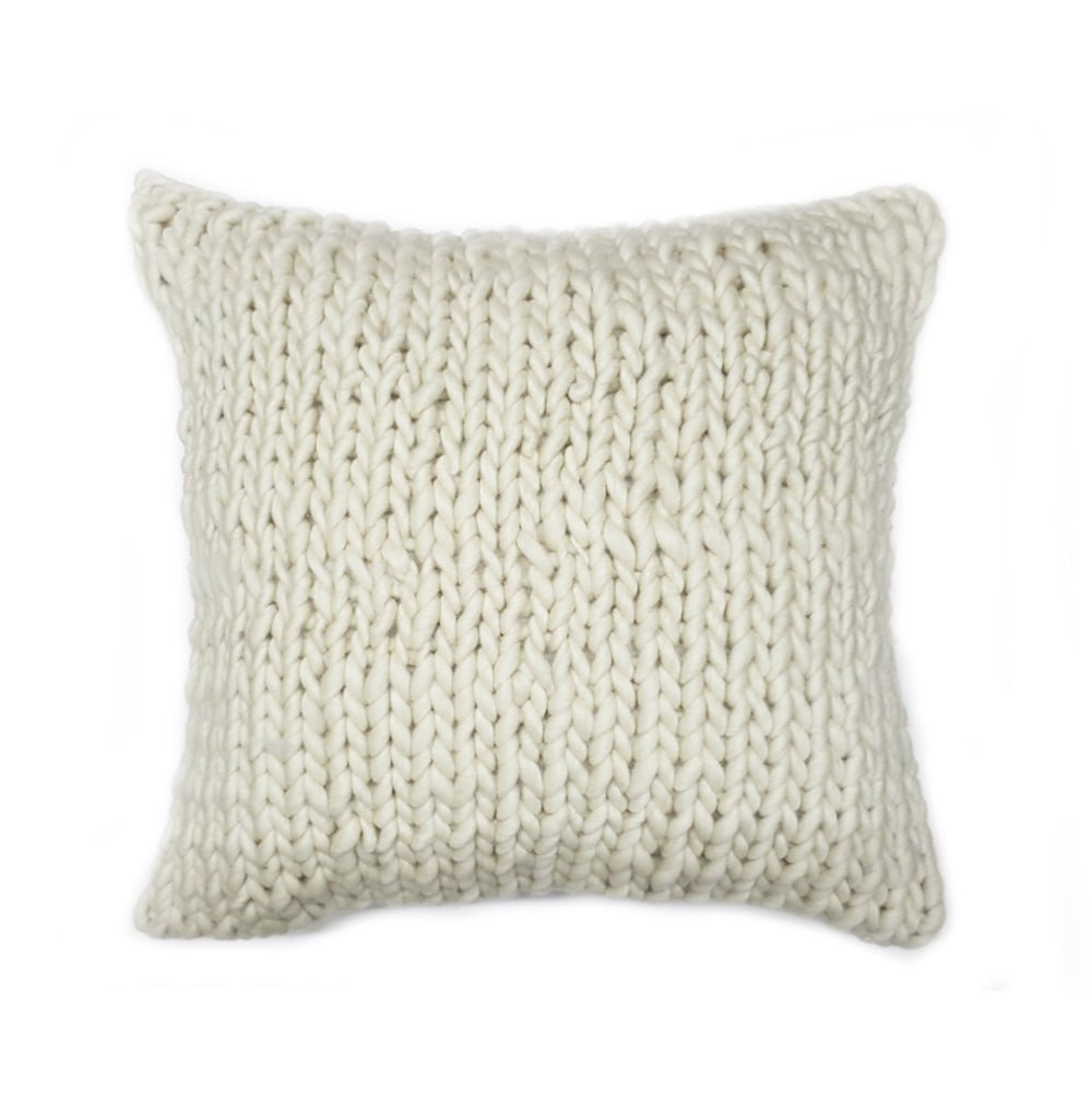 Jersey Solid Throw Pillow