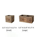 Farmhouse Wooden Box for Succulents or Flowers