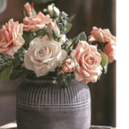 Rolled Edge American Rose Stem 18" Tall