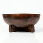 Mango Wood Bowl with Stand