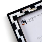 Picture Frames Pearlescent Tiptoe Collection Mother of Pearl & Resin Inlay, 3 Sizes