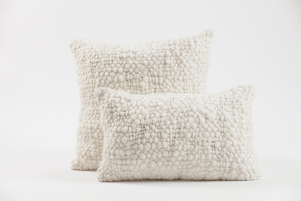 Alma Cable Knit Throw Pillow