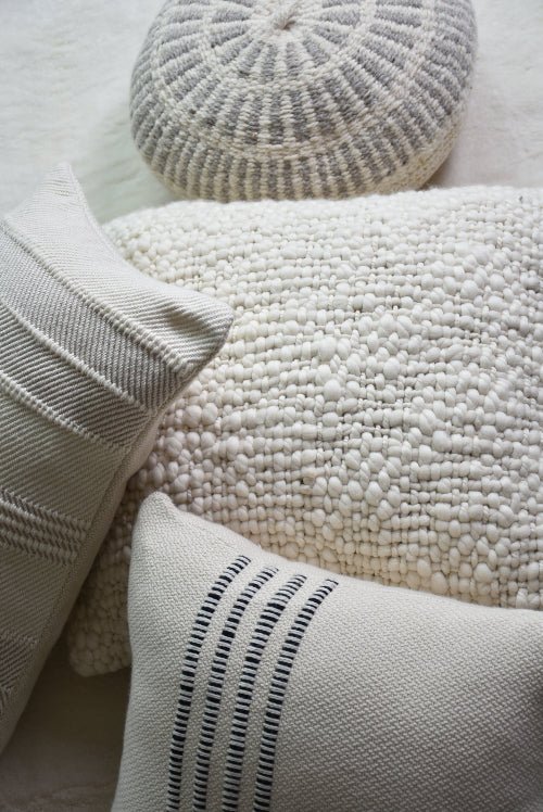 Alma Cable Knit Throw Pillow