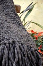 Flame Chunky Wool Blanket