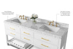 Elizabeth 72" Bath Vanity Set