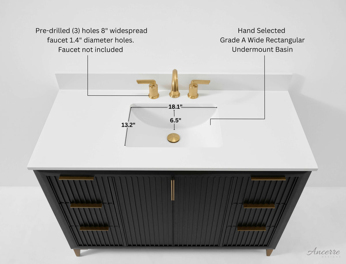Turlington 48" Bath Vanity Set