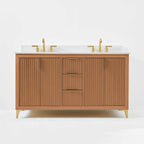 Turlington Bathroom Vanity Collection in Sienna Finish