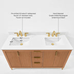 Turlington Bathroom Vanity Collection in Sienna Finish