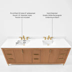 Turlington 84" Bath Vanity Set