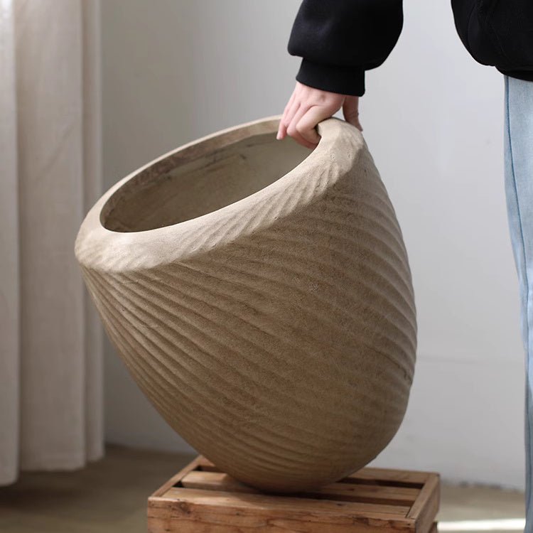 Comtemporary Swirl Planter