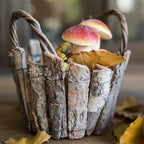 Artificial Veggie Mushroom 4.7" Tall