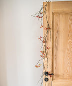 Artificial Vine Orange Faux Berry 39" Long