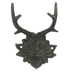 Antiqued Black Pewter Antler Hook