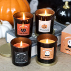Black Cat Curse Cinnamon Orange Halloween Candle